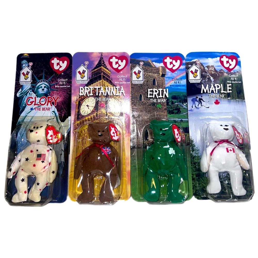 1999 Ty McDonalds International Beanie Babies